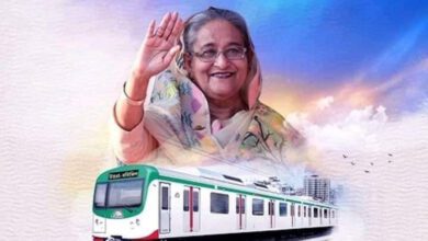 মেট্রোরেল উদ্বোধন করলেন প্রধানমন্ত্রী