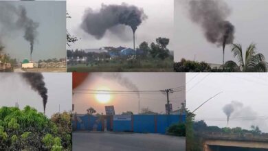 আড়াইহাজারে বিভিন্ন সাইজিংয়ের ধোঁয়ায় অতিষ্ঠ এলাকাবাসী