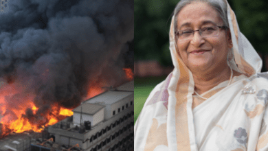 বঙ্গবাজারে ক্ষতিগ্রস্তদের ৯ কোটি টাকা উপহার দিলেন প্রধানমন্ত্রী