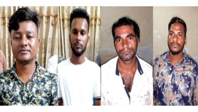 আড়াইহাজারে প্রস্তুতি কালে দেশীয় অস্ত্রসহ ৪ ডাকাত আটক