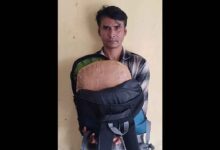 আড়াইহাজারে বিআরটিসি বাস থেকে ৬ কেজি গাঁজা সহ আটক-১